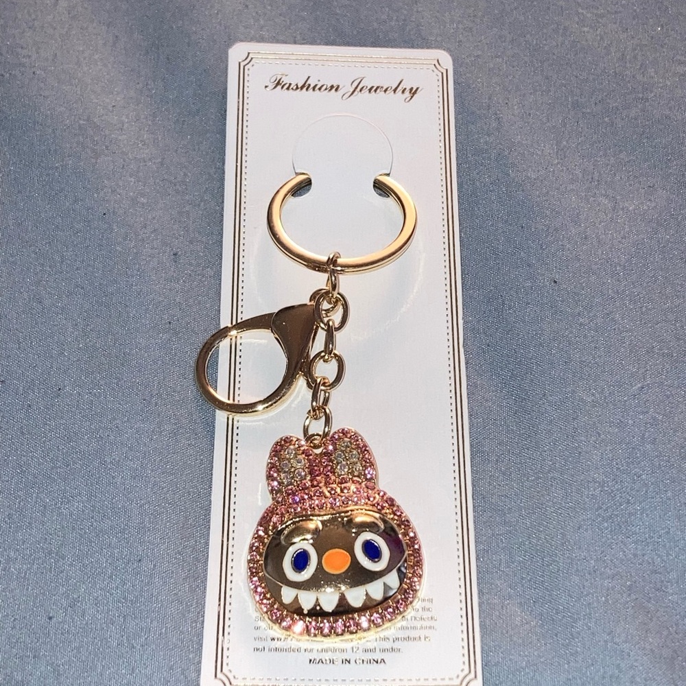 Pink and Gold Fashion Jewelry Key Holder